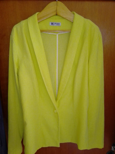 Saco Amarillo De Lino