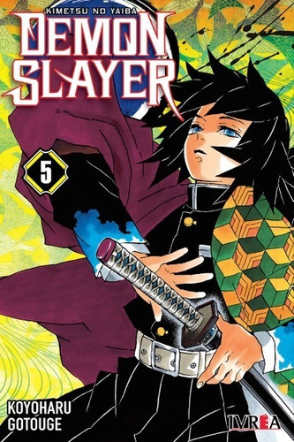 Manga Demon Slayer Kimetsu No Yaiba Tomo #5 Ivrea Argentina