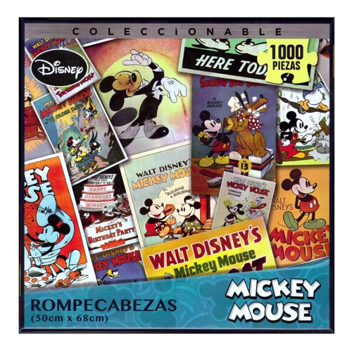 Rompecabezas Novelty Disney Mickey Mouse 1000 Pza