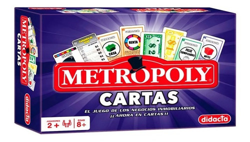 Juego De Mesa Metropoly Cartas - Didacta