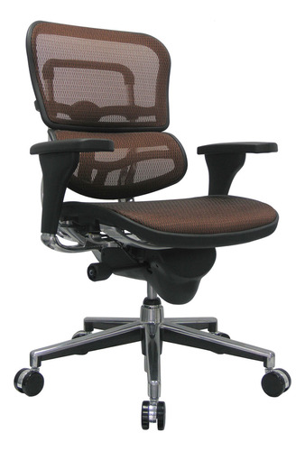 Eurotech Seating Ergohuman Silla Giratoria De Malla Con Res. Color Naranja