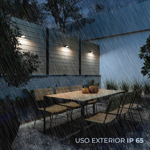 Lámpara Solar Exterior Con Sensor De Movimiento 25W Luz Fría 6000 K Soleil Illux Ms-3104
