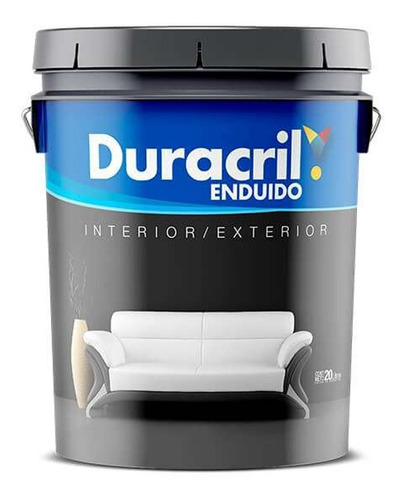 Enduido Plástico Interior Exterior Blanco Duracril 1 Lts