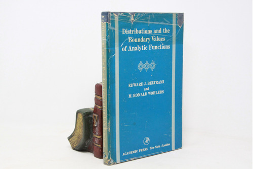 Beltrami Y Wohlers Analytic Functions - Matemática En Inglés