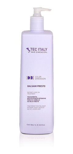 Tratamiento Tec Italy Balsami Presto Li - mL a $154