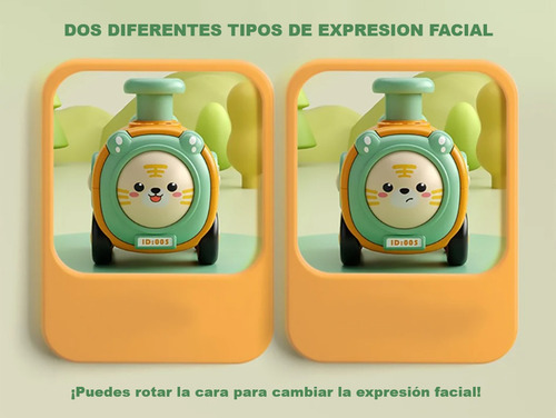 Tren De Juguete Para Bebé Inercial Con Silbato 2 Caras