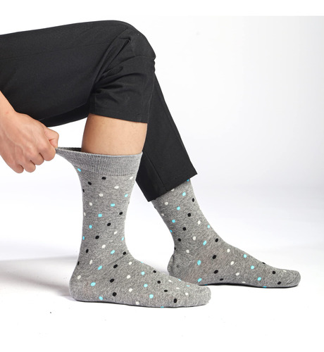 Paquete De 6 Calcetines De Vestir Clásicos Para Hombre