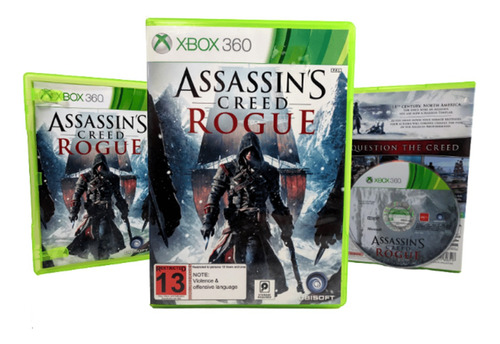 Assassin's Creed Rogue Juego Xbox 360 Original Competo 