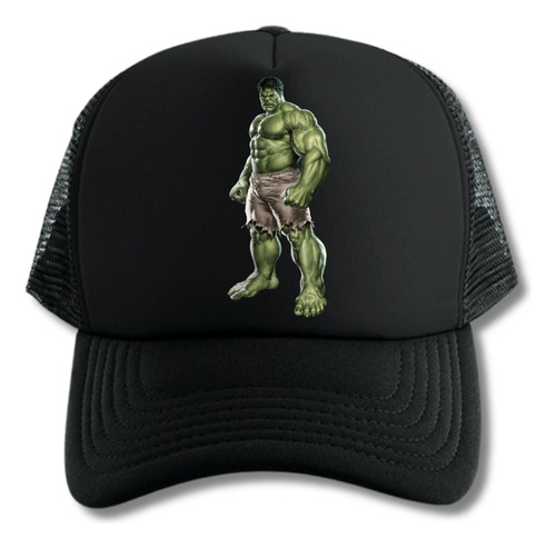 Gorra Trucker Hulk The Avengers Series Geek Black
