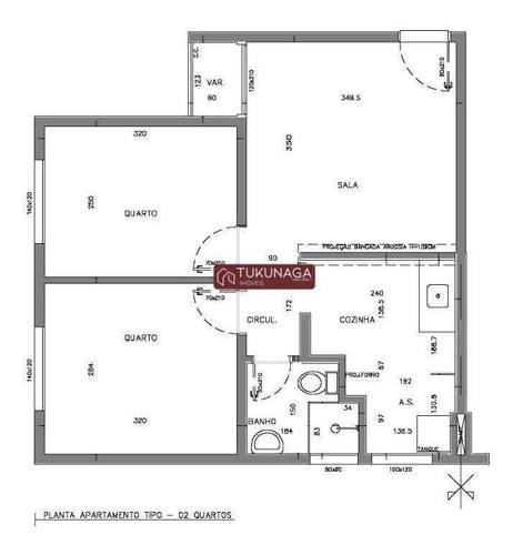 Apartamento À Venda, 47 M² Por R$ 240.000,00 - Água Chata - Guarulhos/sp - Ap4996