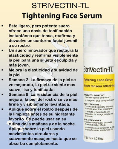 Strivectin-tl Tightening Face Serum + Neck Cream 30+40ml