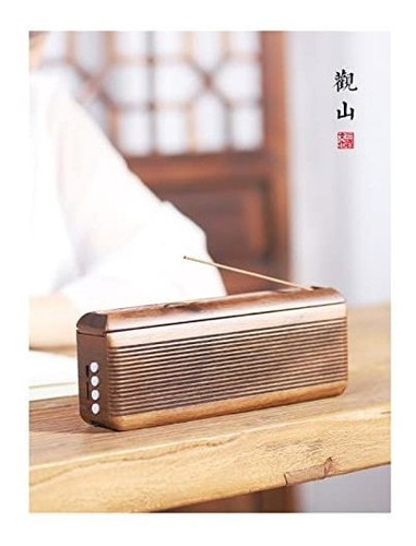 Wooden Bluetooth Speaker Classical Music Player Retro 11