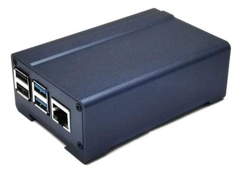 Zkeeshop Para Raspberry Pi 4 Case De Aluminio Con Ventilador