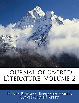 Libro Journal Of Sacred Literature, Volume 2 - Burgess, H...