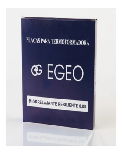 Placas Rigidas Termoformadora 0,040  X 5 Egeo