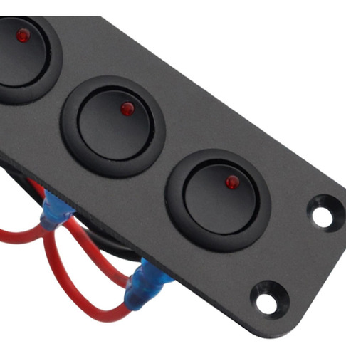 Panel De Interruptor De Palanca De 12v Control Flexible