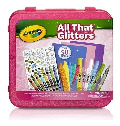 Set Para Colorear All That Glitters Crayola 