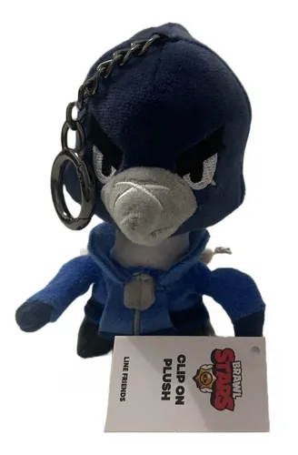 Estrellas de la pelea  Brawl Stars Muñecos de peluche de cuervo  predeterminados de 25 cm