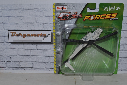 Miniatura Helicóptero Mh53j Pave Low Maisto Forces Sky Squad