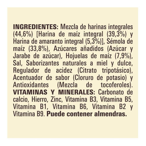 Cereal Nestlé Corn Flakes Amaranto Y Miel 420g