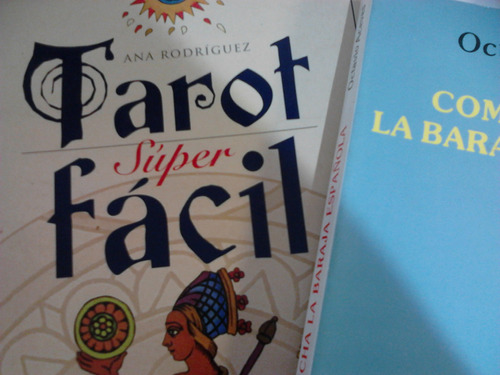 Dos Libros De Tarot Y Otro Libro Cartas Españolas Impecables