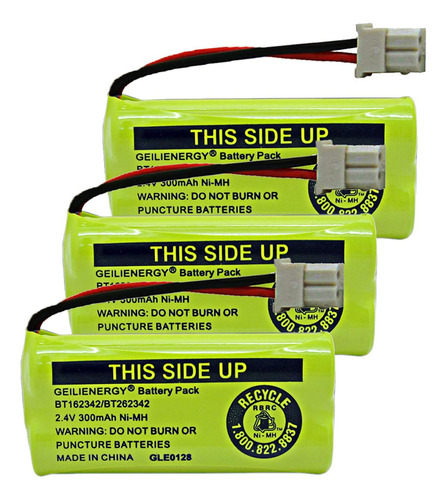 Batería De 2,4 V 300 Mah Compatible At&amp;t Bt162342 ...