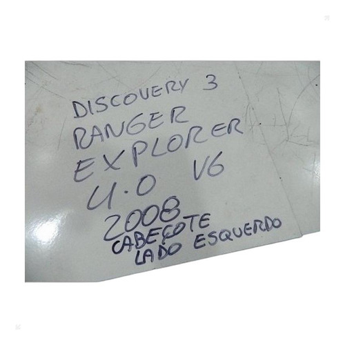 Mancal Comando Valvula Discovery 3 Explorer 4.0 V6 2551 J