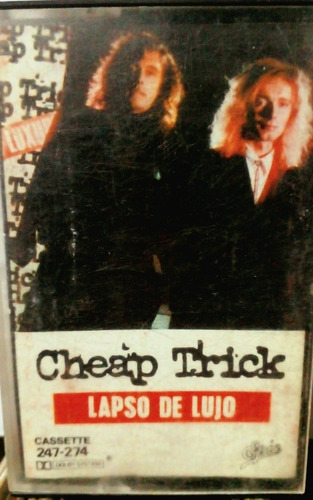 Cheap Trick Lapso De Lujo 1988 Cassette Nacional