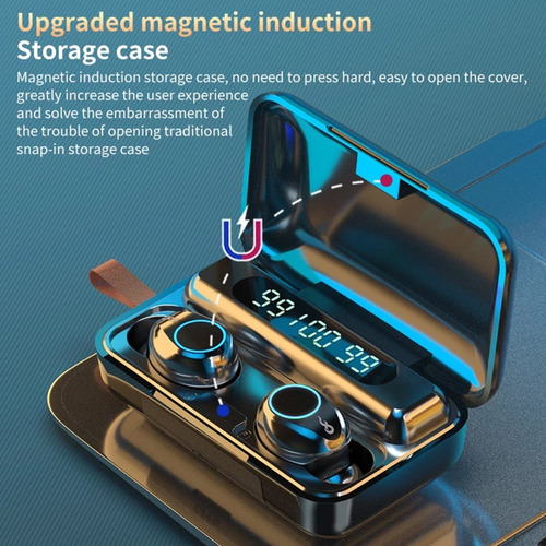 Imagen 7 de 8 de Audifonos Bluetooth Manos Libres F9-30 Hd Original Fralugio