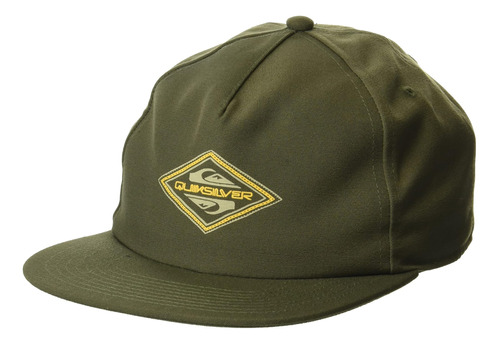 Gorra Quiksilver Fiver Snapback Para Hombre, Thyme Heather,