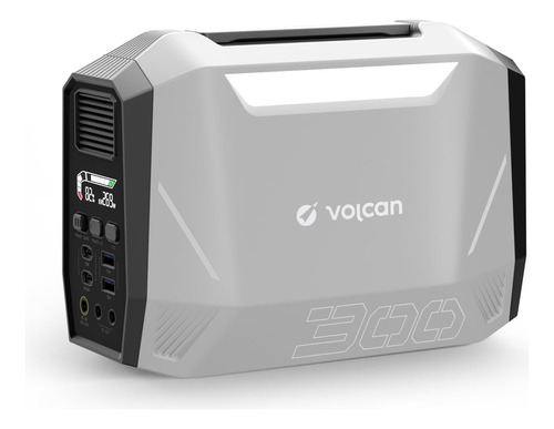 Estacion De Energia Portatil De 300 W (pico 600 W) - Volcan 