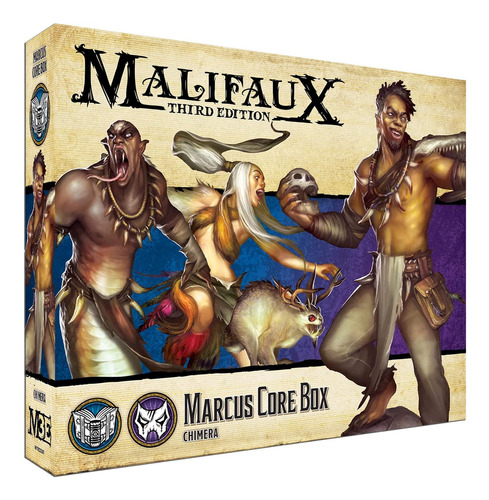 Malifaux Tercera Edición Arcanistas Marcus Core Box