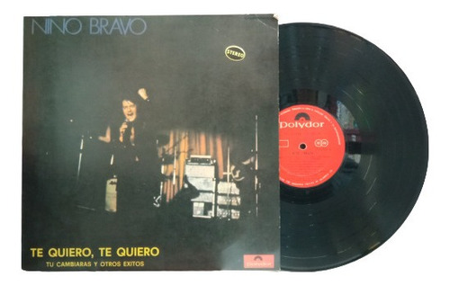 Lp - Acetato - Nino Bravo - Te Quiero Te Quiero - Polydor