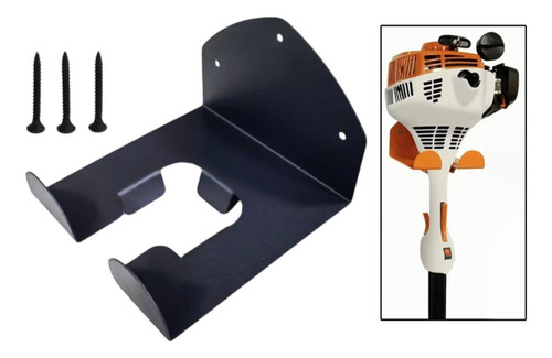Weed Trimmer Rack Wall Mount,power Tool Holder Garage Black