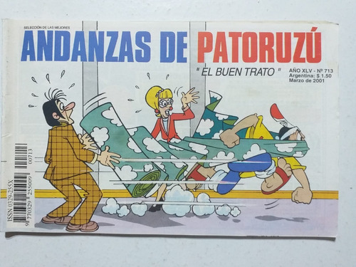 Comic. Andanzas De Patoruzú # 713. Marzo 2001.