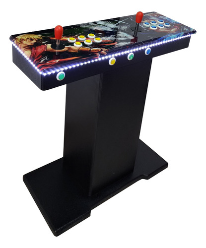 Tablero Arcade Gd 84 Cm Con Base Uso Rudo Terminado Premium
