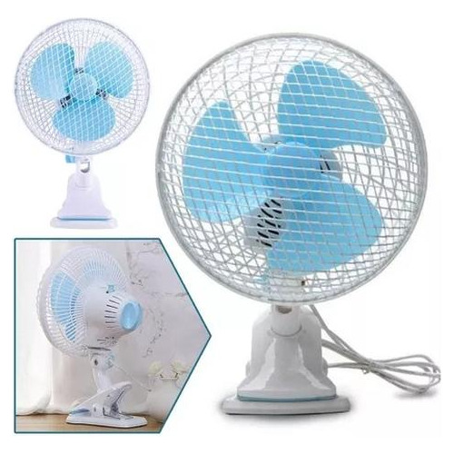 Ventilador Abanico De Mesa Y Pinza 2 En 1