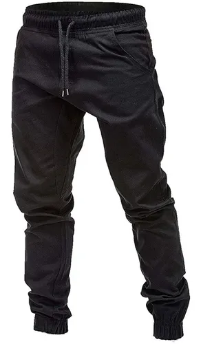 Calça jeans jogger masculina cheap preta
