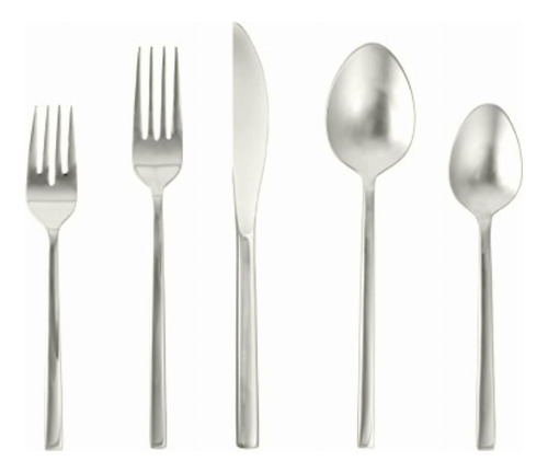 Fortessa Arezzo Stainless Steel 5 Piece Place Setting