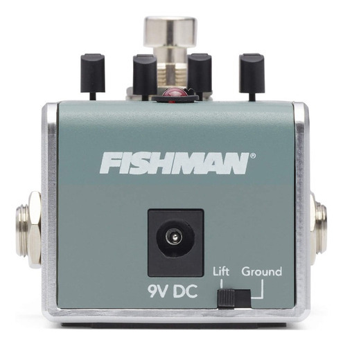 Fishman Pro-afx-di2 Pedal Guitarra Mezcla A/b Caja Directa Color Gris