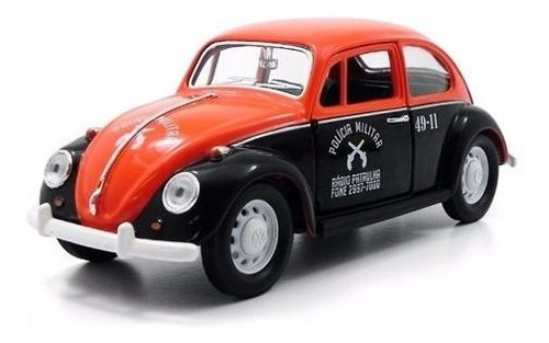 Fusca Viatura Polícia Militar São Paulo 1:24 California Pmsp