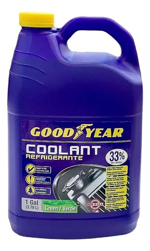 Coolant Refrigerante Bencina 3,8 Lts Goodyear / Induhaus