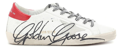 Tennis Golden Goose Super Star Red Heel Signature Originales