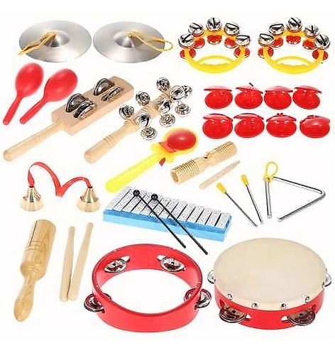 Percusión Set Instrumentos Musicales Juguetes Para Los Niños