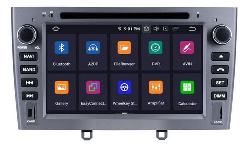 Android Estereo Peugeot 308 / 408 / Rcz Dvd Gps Mirror Link