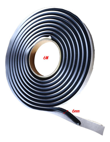 M Cinta De Sellado De Butilo Cinta De Butilo De Sellador 6mm