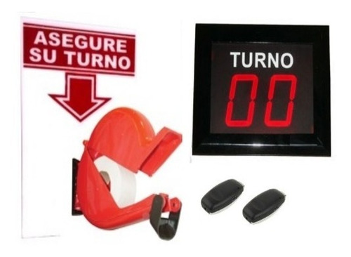 *dispensador De Turno *caracol Turno *expendedor De Tickets