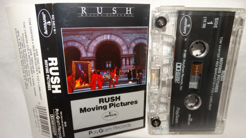 Rush - Moving Pictures (mercury) (tape:nm - Inserto:nm)