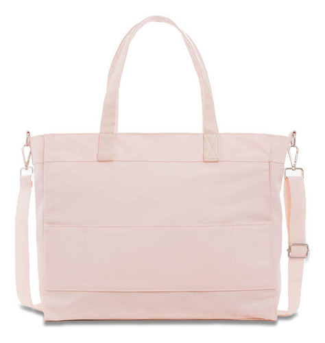 Bolsa Tote Daily Maternidade Minimalista Gocase Cor Rosa