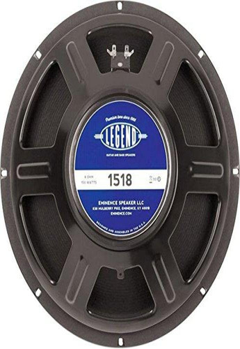 Eminence Legend  - Altavoz De Guitarra De 15 Pulgadas, 150 .